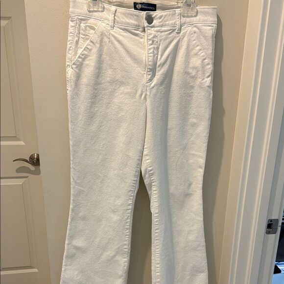 Democracy White Corduroy Pants ”Ab”solution size 12 - Picture 1 of 10